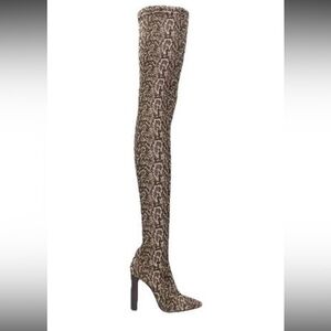 Saint Laurent Snakeskin Boot